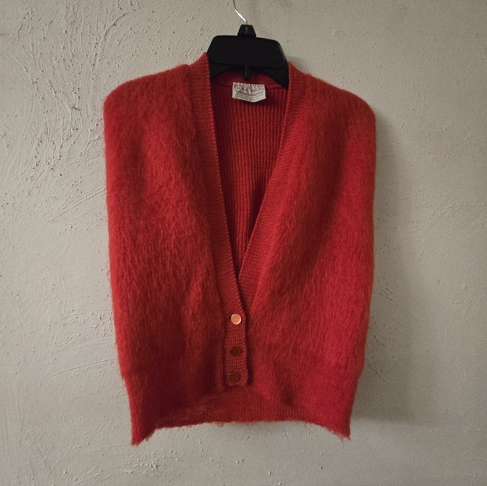 Bobbie Brooks Vibrant Red Women's Cardigan